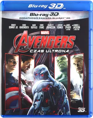Produktbild von Marvel's The Avengers 2: Age of Ultron (nur Originalversion) [BLU-RAY 3D+BLU-RAY]