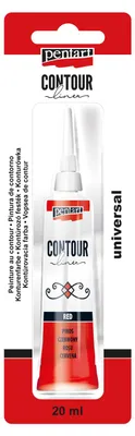 Immagine prodotto di Colore per contorni Pentart 20 ml - rosso