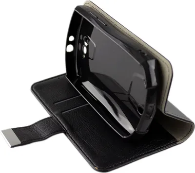 Obrázok produktu pre caseroxx puzdro na mobilný telefón kompatibilné s Unihertz Titan Pocket Wallet Case v cierna
