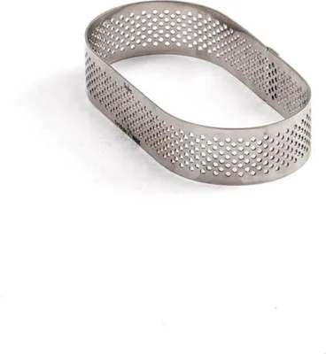 Obrázek produktu pro Oválná mikroperforovaná forma 10x6x2cm
