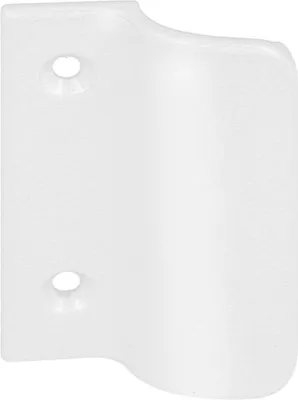 Aluminium Balkontürgriff / Terrassentürgriff in weiß RAL 9016