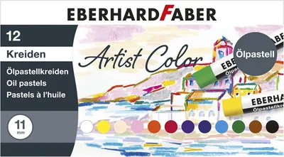 Immagine prodotto di EBERHARD FABER 522012 Pastello a olio EBERHARD FABER Artist Colour, confezione da 12 pezzi