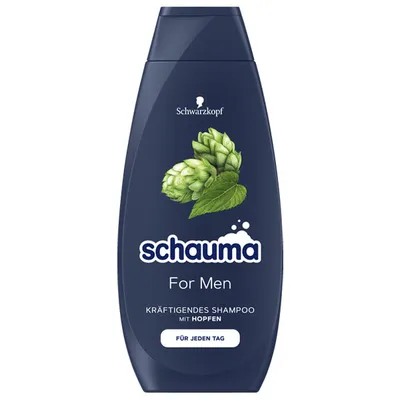 Obrázok produktu pre Schauma Šampón pre mužov Povzbudzujúci šampón s chmeľom 400ml