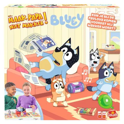 Image de Goliath Bluey, Jeu de société, Familial, À partir de 4 ans, Jeu de société familial