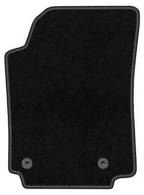 Produktbild von Fahrermatte Velours für Audi 100 C4 1991-1994 (Avant/Kombi/Limousine) – 1-tlg, Schwarz, passgenau – Wielganizator BASIC