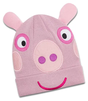 Image de Bonnet Koaa rose Peppa Pig avec oreilles, rose, taille unique