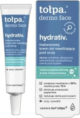 Zdjęcie produktu dla Krem Żel Pod Oczy Tolpa Dermo Face Hydrativ 10 Ml
