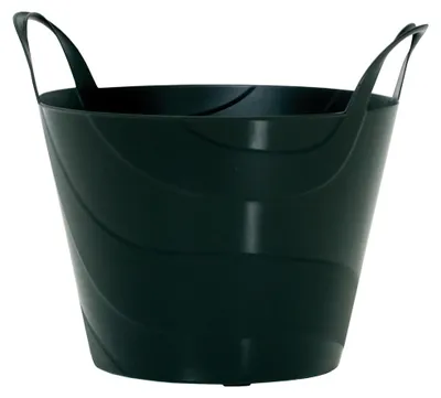 Produktbild von Korb Billy 15l elastischer Kunststoff schwarz Ø338mm