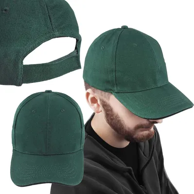 Produktbild von Baseballkappe Baseballcap Basecap Baseballmütze Kappe  Universelle Größe Grün