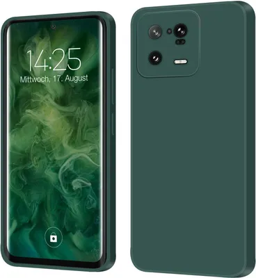 Produktbild von Hülle für Xiaomi 13 Pro 5G Case Cover Bumper Silikon Softgrip Schutzhülle Farbe: Grün