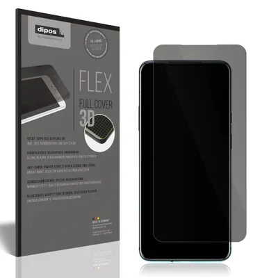 Produktbild von Full Cover Privacy Blickschutzfolie für OnePlus 7T Pro Folie Anti-Shock
