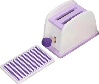 Image de Cuisine Bois Pain Jouets Accessoires Appareil interactif d'apprentissage précoce Grille-pain