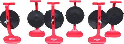 Produktbild von KS Tools 140.1020 Zierleisten-Montagesauger-Satz, 6-tlg., Ø 85mm