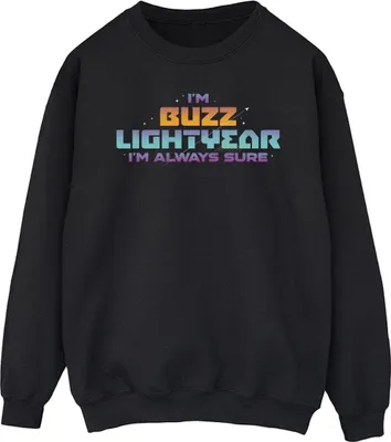 Produktbild von Disney - "Lightyear Always Sure" Sweatshirt für Herren BI34829 (L) (Schwarz)