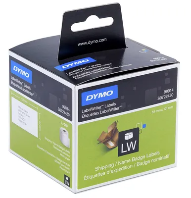 Immagine prodotto di DYMO LW - Shipping / Name Badge Labels - 54 x 101 mm - S0722430 Bianco Etichetta per stampante autoadesiva