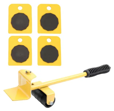 Immagine prodotto di Trasportatori di mobili da 150 kg - Sollevatore per mobili - Piattaforma mobile - Set per il trasporto di mobili - Resistente - Facile da spostare