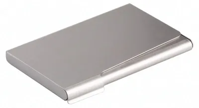 Obrázek produktu pro DURABLE Pouzdro na vizitky BUSINESS CARD BOX kovové, st?íbrná, 241523