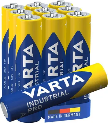 Immagine prodotto di 70x Varta 46966 Batteria industriale LR03/AAA (Micro) (4003), 10 pz. in confezione - Batteria alcalina al manganese (alcalina), 1,5 V
