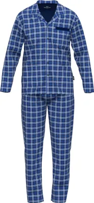 Produktbild von GÖTZBURG Herren Pyjama blau kariert Größe: 50