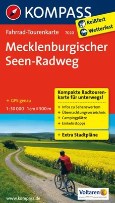 Produktbild von Mecklenburgischer Seen Radweg 1 : 50 000