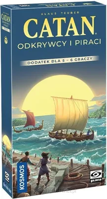 Zdjęcie produktu dla Catan: Odkrywcy i Piraci 5/6 graczy GALAKTA