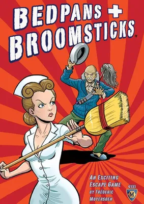 Immagine prodotto di "Bedpans & Broomsticks" – Gioco da tavolo – Mayfair Games – Da 2 a 5 giocatori