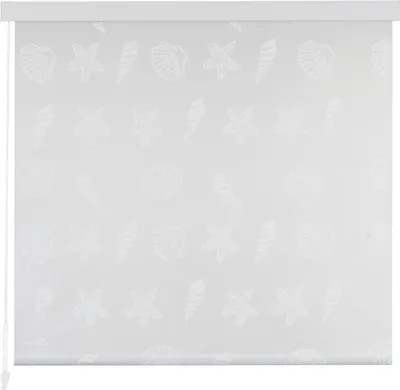 Produktbild von vidaXL Duschrollo 120x240 cm Seesternmuster