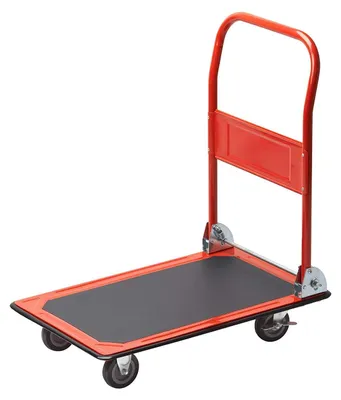 Produktbild von Plattformwagen Transportwagen Handwagen - Klappbar - 150 kg - Feststellbremse - Stahl