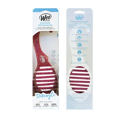 Produktbild von Wet Brush - Shower Detangler Pink Glitter