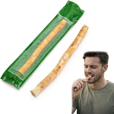 Produktbild von Miswak Zahnbürste aus natürlichem Miswak-Holz, 1 Stück, für die tägliche Zahnpflege