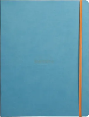 Produktbild von RHODIA Notizbuch RHODIARAMA DIN A4+ liniert türkis 72 Blatt
