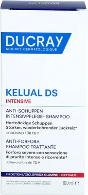Produktbild von DUCRAY KELUAL DS Intensive Anti-Schuppen Intensivpflege-Shampoo, 100 ml Shampoo