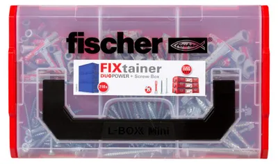 Produktbild von Set mit Schraube Und Dübel Fischer FIXTAINER
