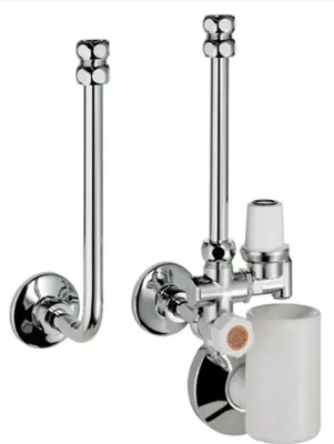 Image de Kit de raccordement pour chaudière Teka chromé, 1 pièce.