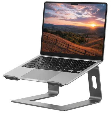 Produktbild von SOUNDANCE Laptop-Ständer, Aluminium-Computer-Stativ, ergonomischer Laptop-Halter