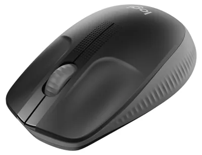 Produktbild von Logitech M190, Beidhändig, Optisch, RF Wireless, 1000 DPI, Anthrazit