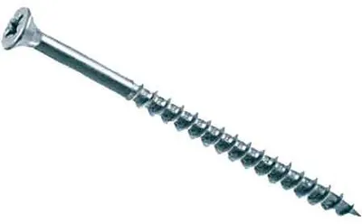 Obrázek produktu pro Šroub do dřeva TSP s částečným závitem, pozinkovaný, 5,0 × 40/25 mm