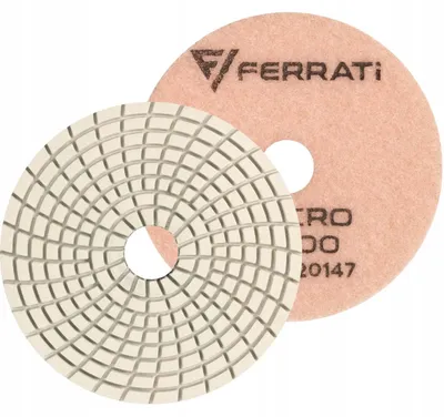 Produktbild von Ferrati VELCRO Diamant-Polierpad Keramik Stein 100mm