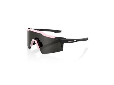 Produktbild von 100% Speedcraft SL - Smoke Lens unis Soft Tact Desert Pink - leichte Performa....