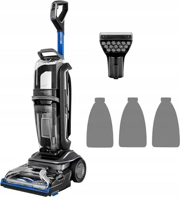 Produktbild von Bissell Hydrosteam Dampfstaubsauger 1300 W, Doppelbürste, 3,8 L, 2,4 M Schlauch
