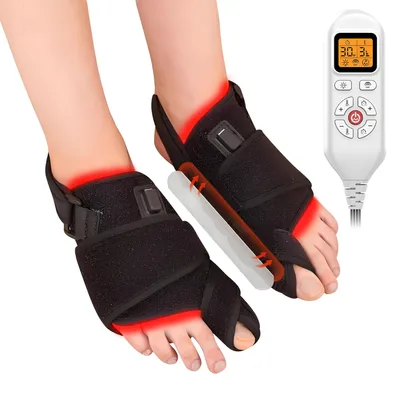 Zdjęcie produktu dla Lampa terapia światłem czerwonym 660/850nm stopa haluks timer
