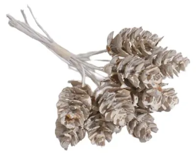 Productafbeelding van 20 Stuks Kunstmatige Dennentakken met Dennenappels voor Kerstdecoratie