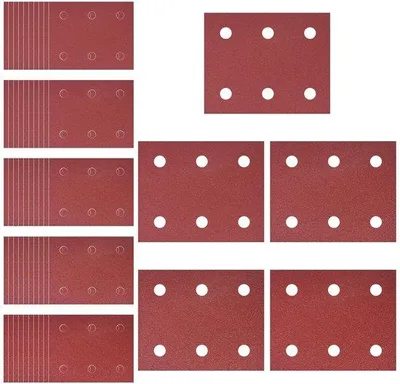 Zdjęcie produktu dla Zestaw papieru ściernego, 50 sztuk - taśma papieru ściernego, szerokość 102 mm