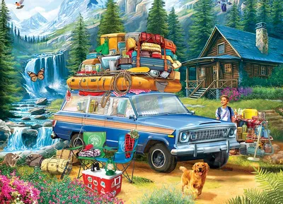 Produktbild von Loading the Wagoneer by Bigelow Illustrations