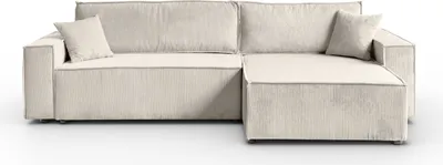 Produktbild von Ecksofa CARLO XL Cord, Poso 100