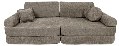 Obrázek produktu pro Modulární herní sedací souprava Premium z bouclé, 10 dílů, BOUCLE pro děti, modulární, pěna OEKO-TEX, na hraní