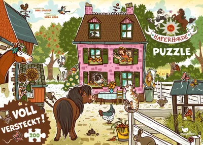 Produktbild von Die Haferhorde - Voll versteckt! (Puzzle)