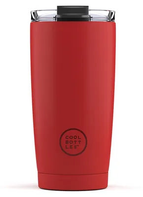 Produktbild von Cool Bottles - Tumbler - Thermobecher aus Edelstahl - 550 ml - Vivid Red - Therm