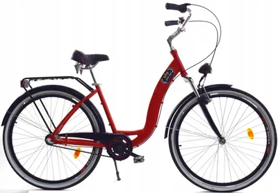Zdjęcie produktu dla Rower Dallas City Alu 28" 3spd GE - czerwony