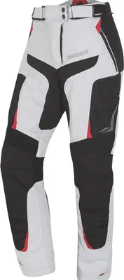 Produktbild von Germot X-Air Evo Pro Motorrad Textilhose, hellgrau/schwarz, L
